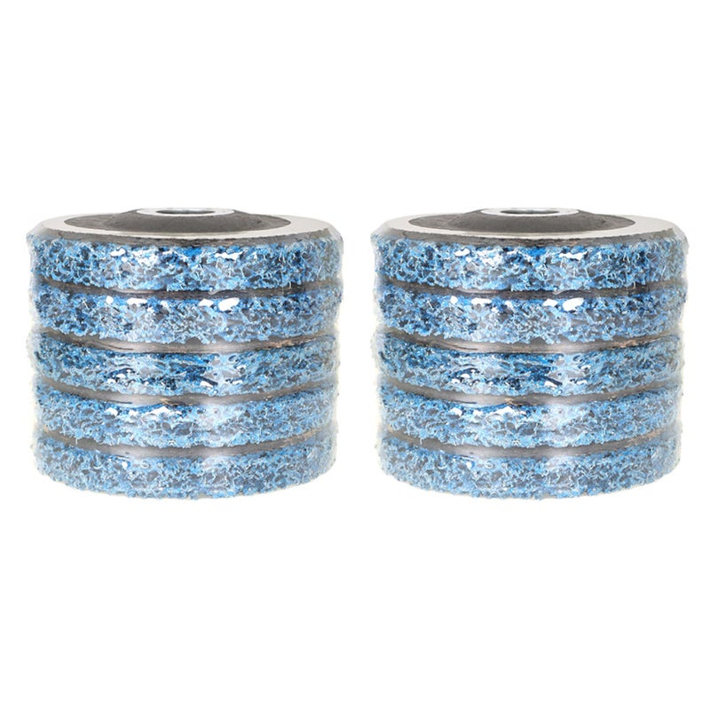 findmall 10 Pack 4-1/2 x 7/8 Quick Change Easy Strip & Clean Discs Fit for Paint Rust - Image 4